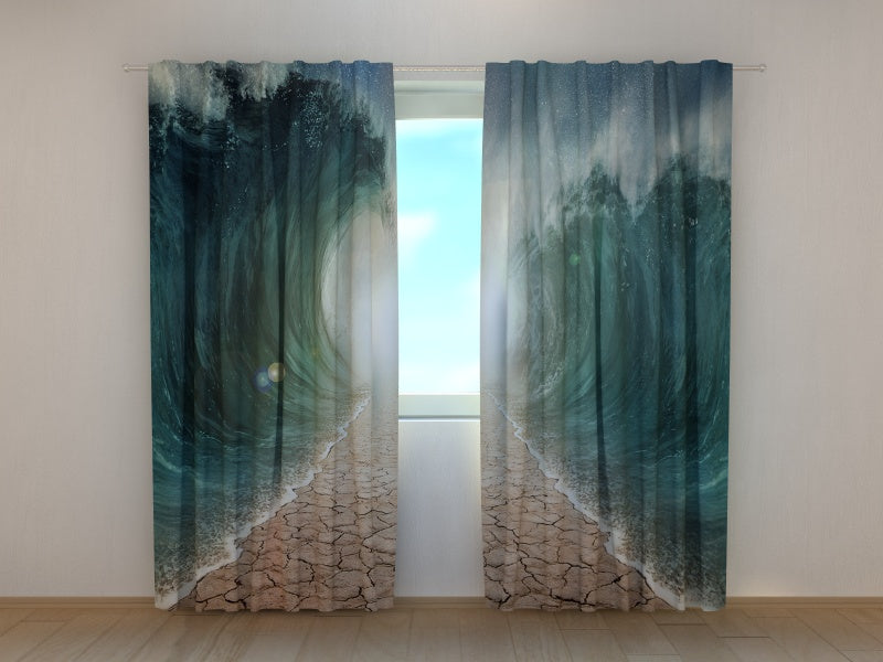 Photo Curtain Amazing Waves