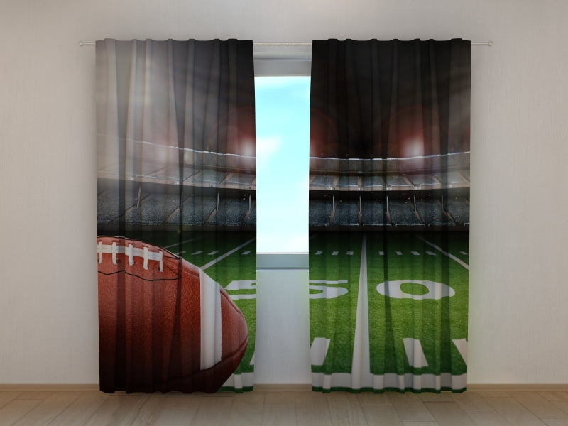 Photo Curtain American Football
