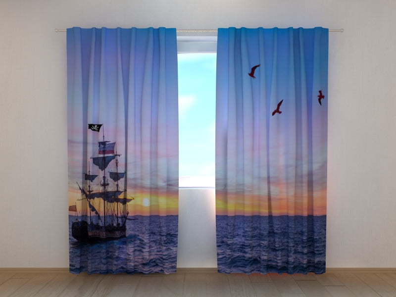 Rideau Photo Bateau Pirate Antique