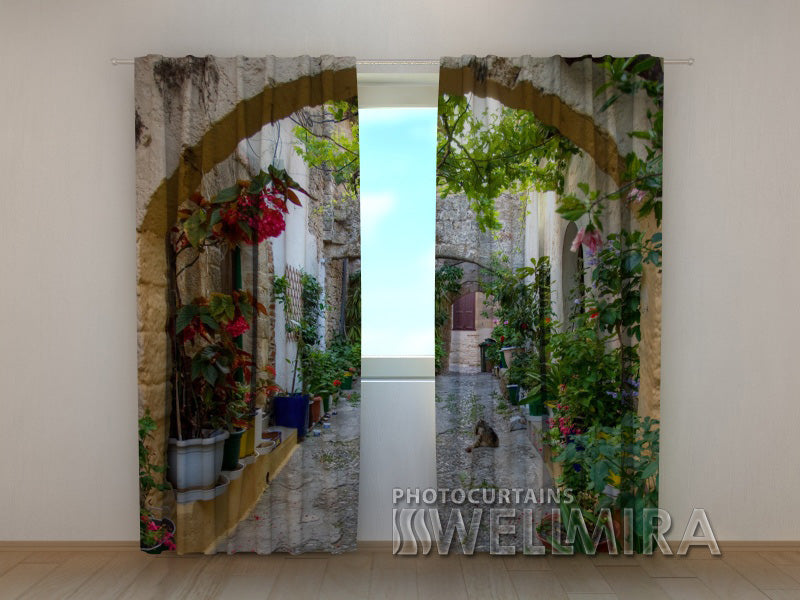 3D Curtain Arches in Flowers - Wellmira