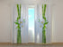 Photo Curtain Bamboo and White Orchid