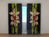 Photocurtain Bamboo, Orchids and Drops - Wellmira