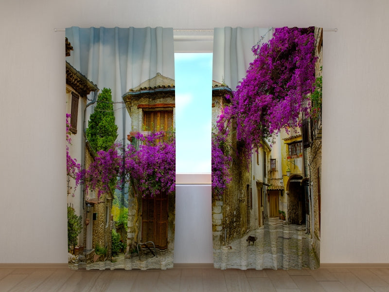 Photo Curtain Beautiful Old Town of Provence