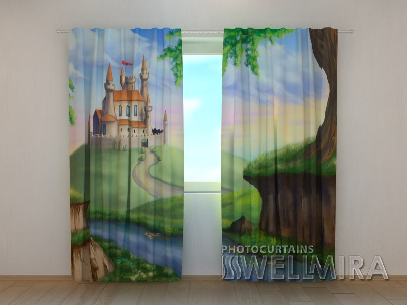 3D Curtain Castle for a Princess - Wellmira