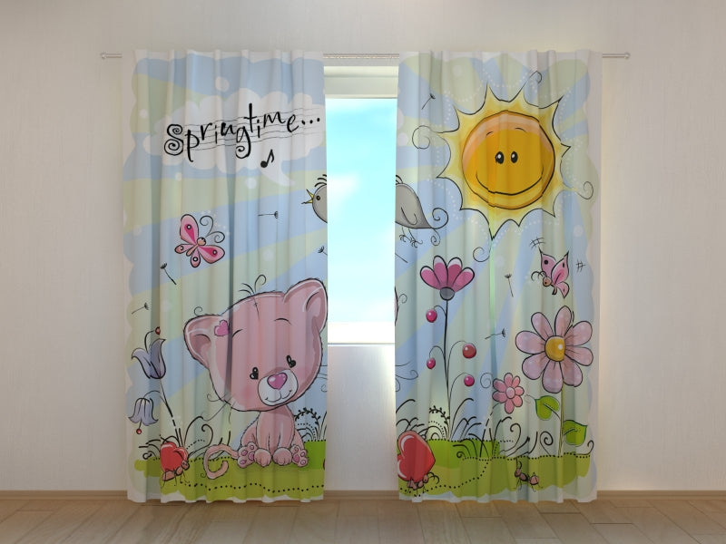 Photo Curtain Children's Drawing
