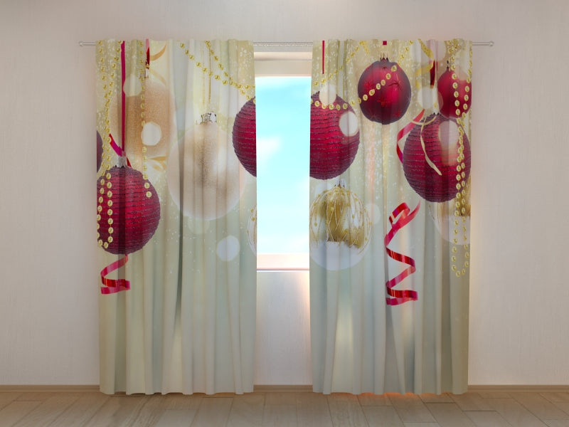 Photo Curtain Christmas Glow