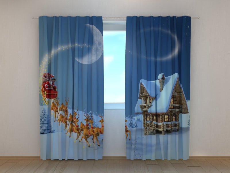 Photo Curtain Christmas Story - Wellmira