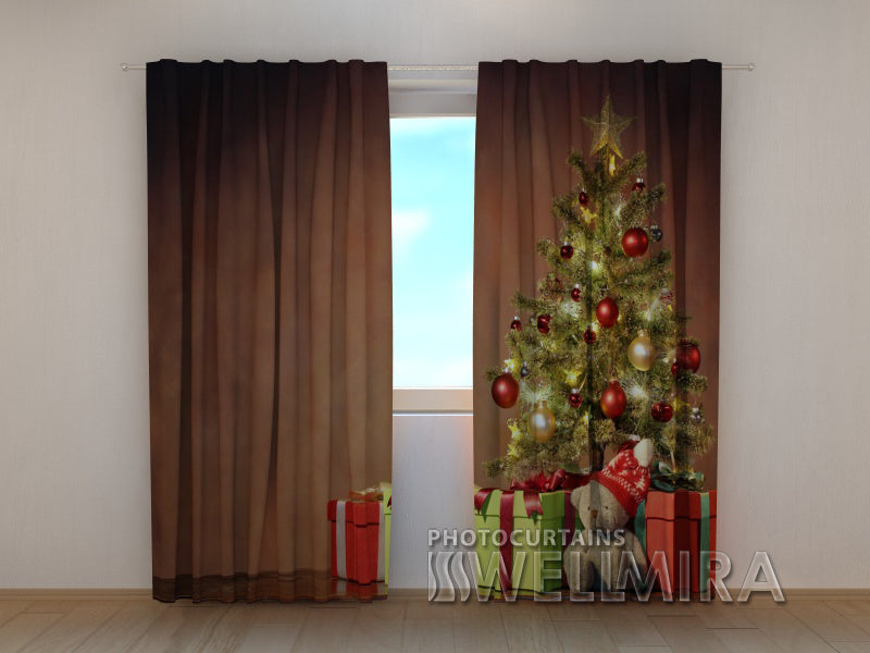 3D Curtain Christmas Surprise 2 - Wellmira