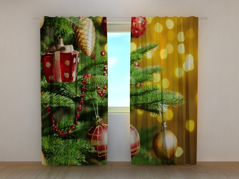 Photo Curtain Christmas Toys