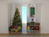 Photo Curtain Christmas Tree with Gifts - Wellmira