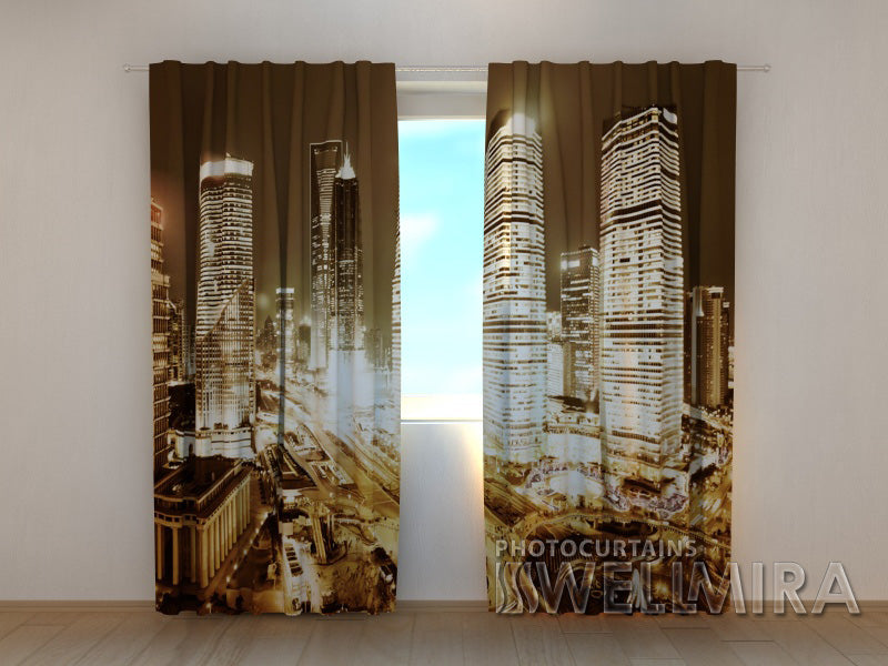 3D Curtain City 6 - Wellmira