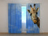 3D Curtain Cuddles Giraffe - Wellmira
