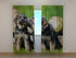 Photo Curtain Cute German Shepherd Puppies