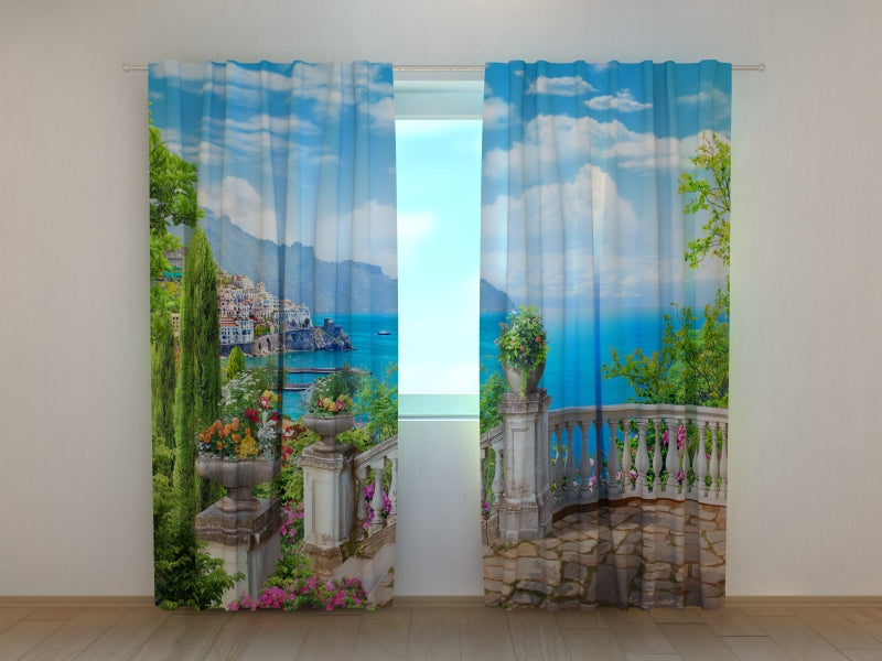 Cortina de fotos Vista encantadora