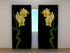 Photocurtain Duet of Bamboo and Orchid - Wellmira