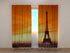 3D Curtain Eiffel Tower 4 - Wellmira