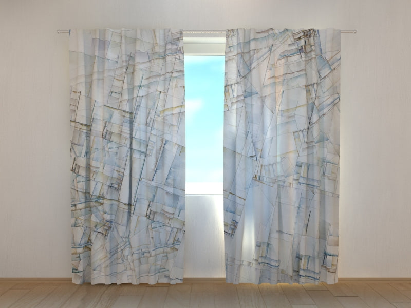 Photo Curtain Exquisite Pastel Abstraction