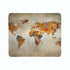 Manta Polar Grunge Mapa del Mundo