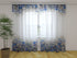 Photo Net Curtain Blue Hydrangeas - Wellmira