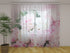 Photo Curtain Fresh Pink Peonies