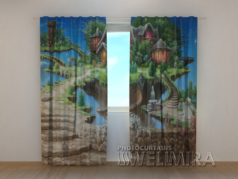 3D Curtain Fairytale World 1 - Wellmira