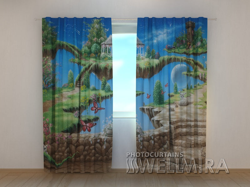 3D Curtain Fairytale World 2 - Wellmira