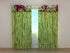 Photo Curtain Flower Lambrequins Fern - Wellmira
