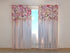 Photo Curtain Flower Lambrequins Pink Beauty - Wellmira