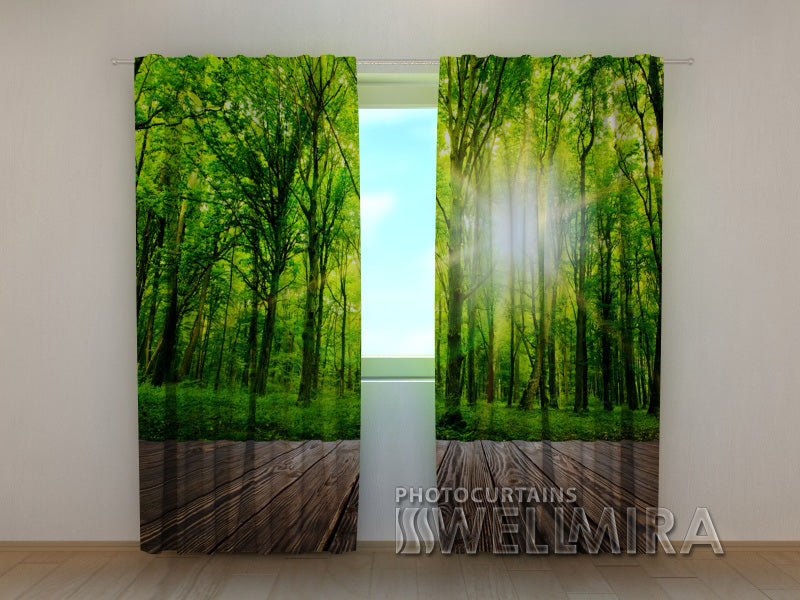Photocurtain Forest at the Doorstep - Wellmira