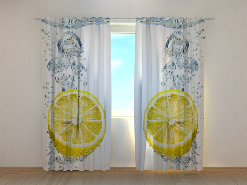 Photo Curtain Fresh Lemons
