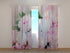Photo Curtain Fresh Pink Peonies