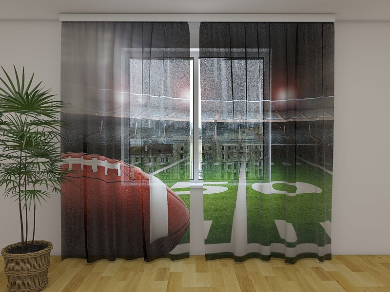 Photo Curtain American Football