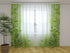 Photo Curtain Bamboo Green Leaves