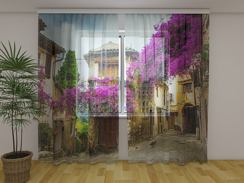 Photo Curtain Beautiful Old Town of Provence