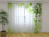 Photo Curtain Blooming Apple Tree Branches