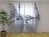 Photo Curtain Exquisite Black Abstraction