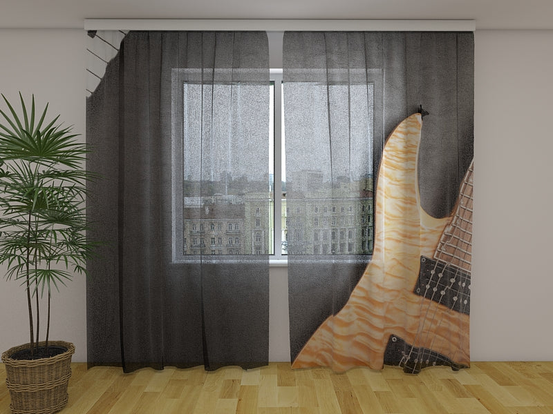 Photo Curtain In the Rhythm of the Music