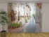 Photo Curtain Italian Alley with Flowers 2
