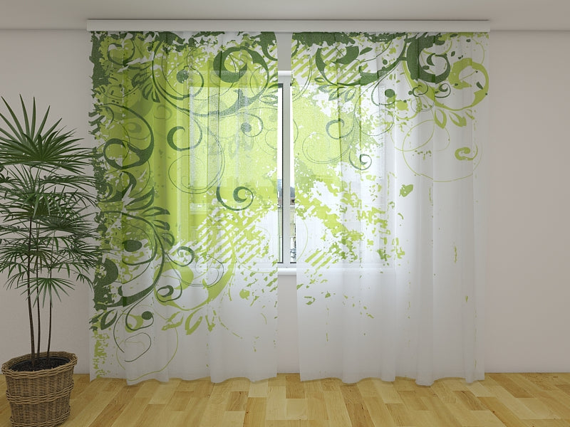 Rideau Photo Marvelous Green Abstraction