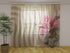 Photo Curtain Orchid and Spa Stones on Sand