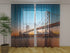 Photo Curtain San Francisco Skyline at Sunset