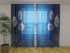 Photo Curtain Silver Christmas Decoration