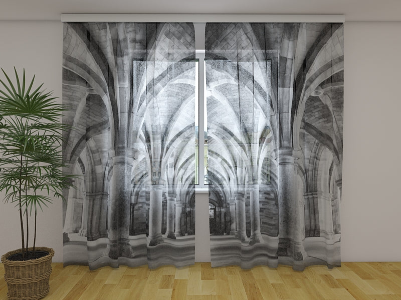 Photo Curtain Spectacular Hall en la Universidad de Glasgow, Escocia