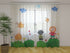 Photo Curtain Baby Animals