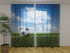 Photo Curtain Ball on a Football Pitch