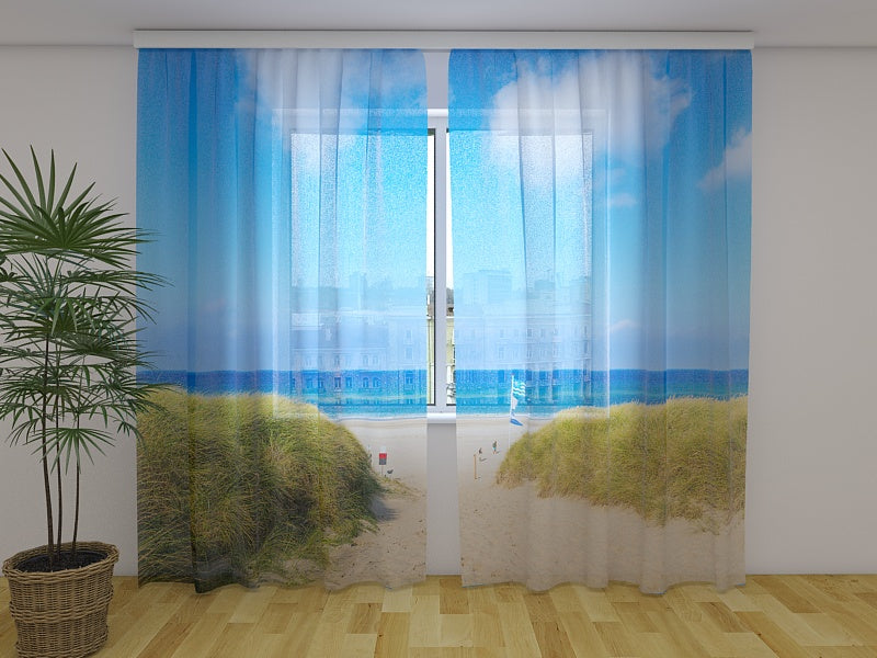 Photo Curtain Beach on Sylt island