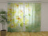 Photo Curtain Beautiful Lemon Orchids