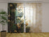 Photo Curtain Christmas Gold
