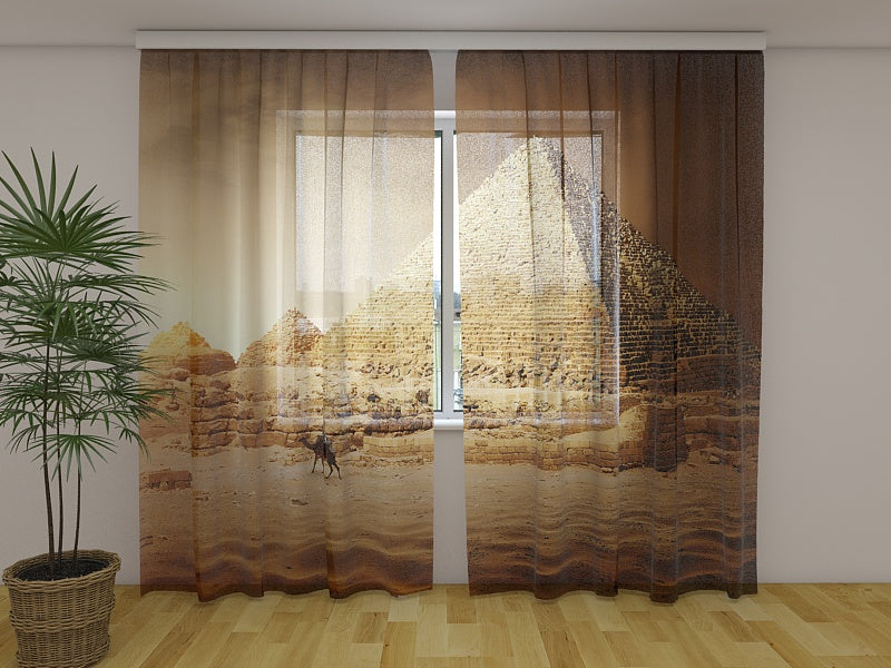 Photo Curtain Egyptian Pyramids