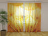 Photo Curtain Golden Dandelion